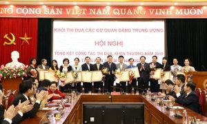 Khối thi đua các cơ quan đảng Trung ương tổng kết công tác thi đua, khen thưởng năm 2019, triển khai nhiệm vụ năm 2020